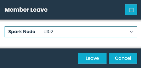 Member Leave Dialog